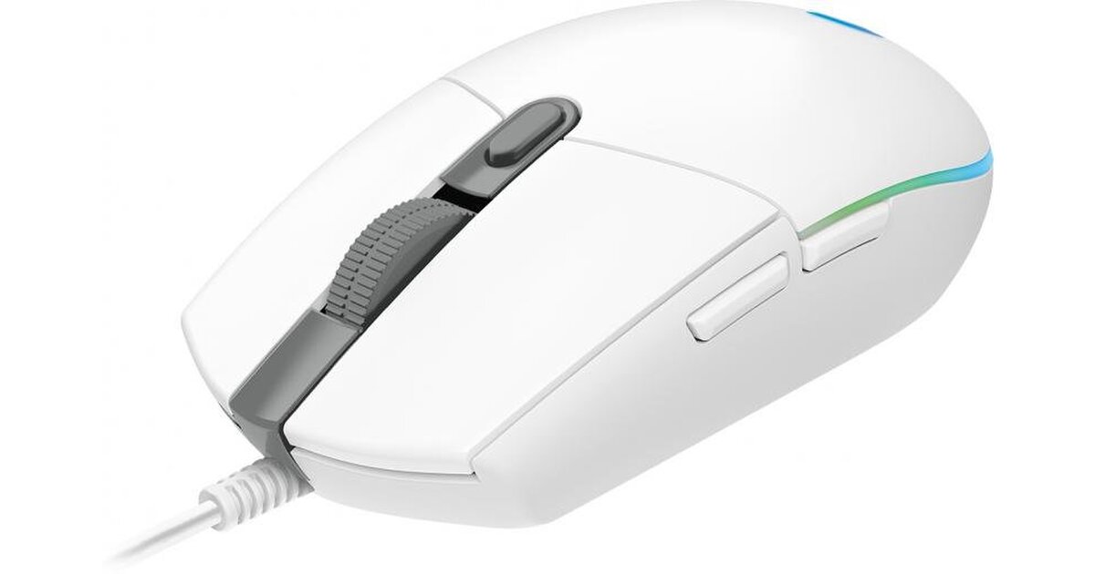 Logitech G102 2nd Gen LIGHTSYNC Gaming Mouse white